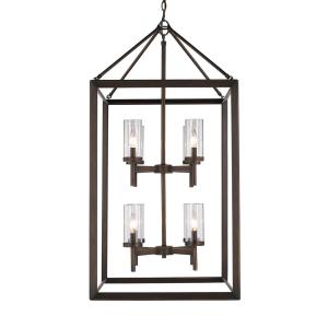 Smyth - 8 Light 2-Tier Pendant in Contemporary style - 42.25 Inches high by 21 Inches wide
